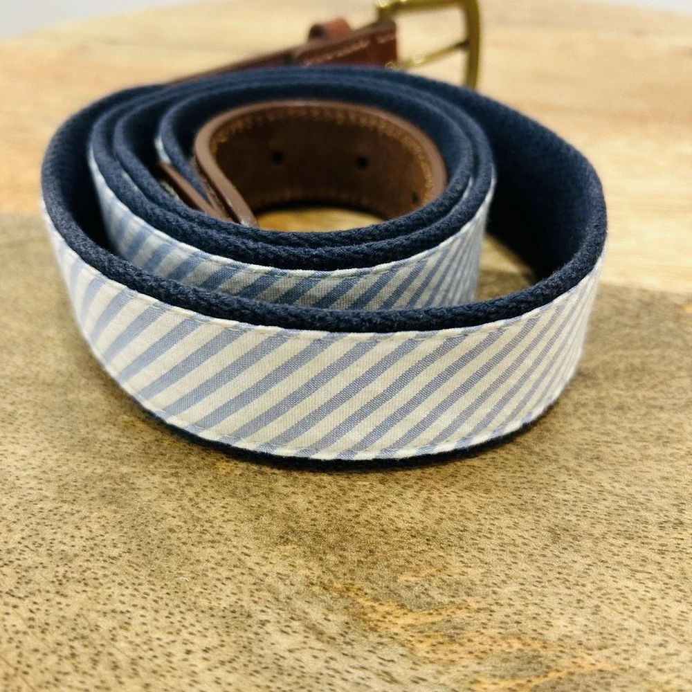 Vineyard Vines Kentucky Derby Belt 143rd Limited Release Blue Men's 44 Gingham